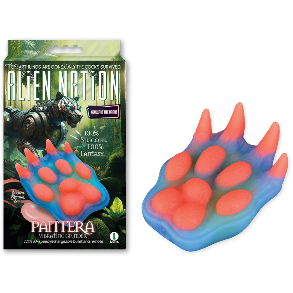 Alien Nation - Pantera - Coloured USB Rechargeable Vibrating Fantasy Grinder Pad with Remote Icon Brands
